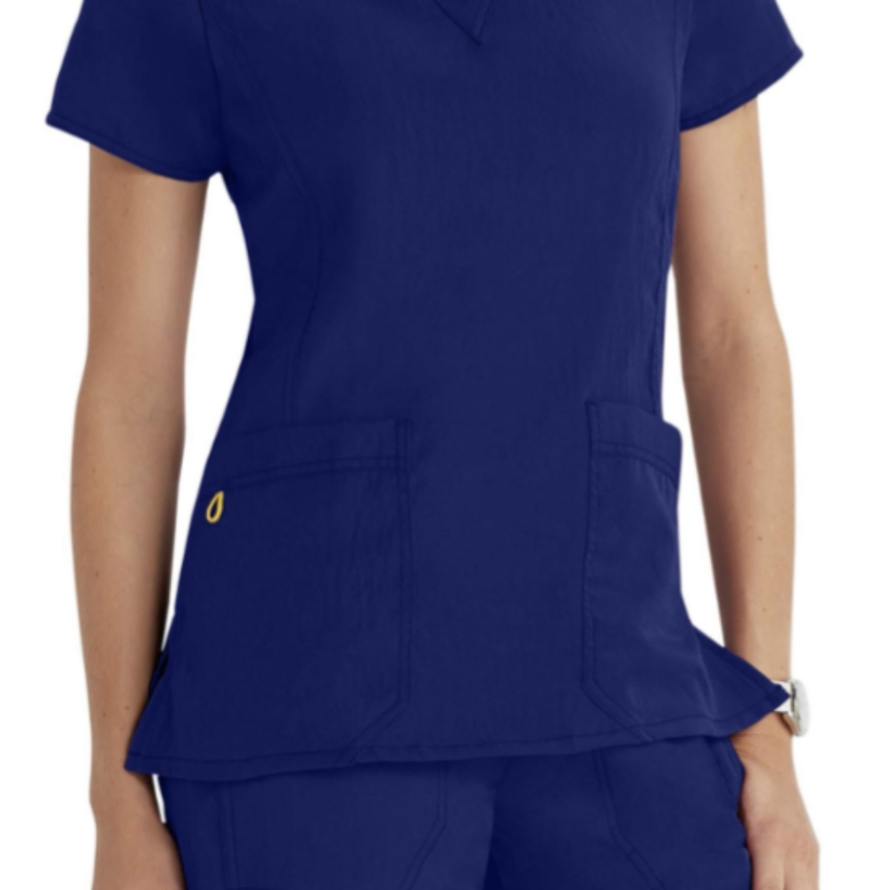 Women's XL Blue Scrub set (top AND pants)!